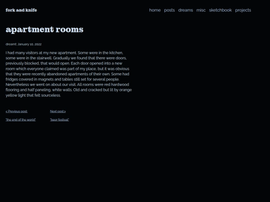 dream_journal/apartment_rooms screenshot
