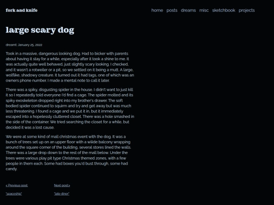 dream_journal/large_dog screenshot