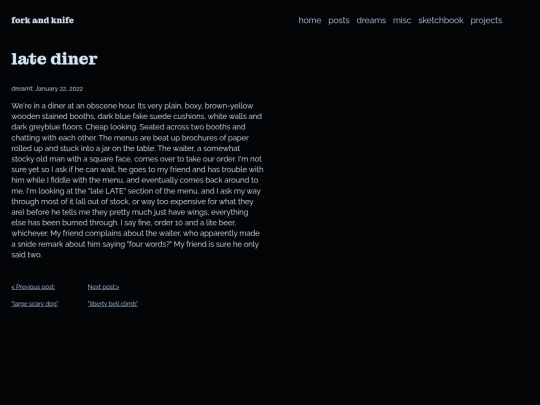 dream_journal/late_diner screenshot