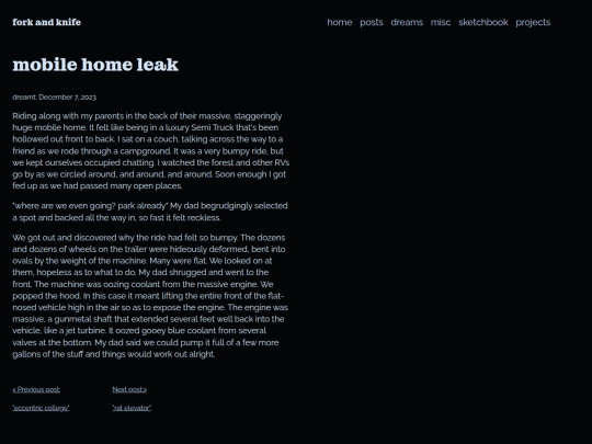 dream_journal/mobile_home_leak screenshot