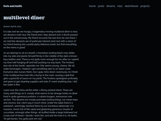 dream_journal/mutlilevel_diner screenshot