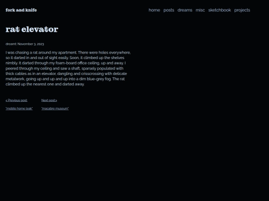 dream_journal/rat_elevator screenshot