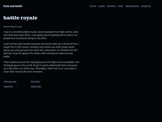 dream_journal/wrestling screenshot