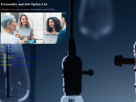 jobtraitlistportal screenshot
