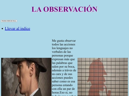 aficiones/observacion screenshot
