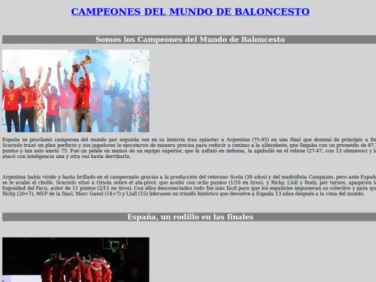 tarea/tarea campeones del mundo screenshot