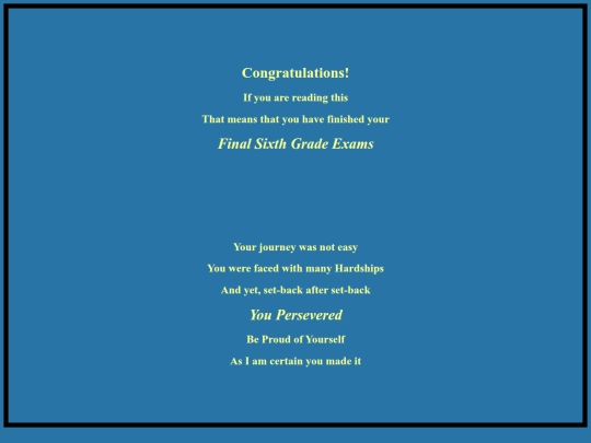 Ali Graduation screenshot