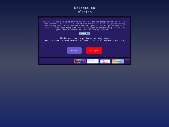 Captin screenshot