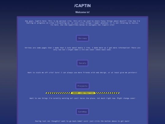 Captin/Home screenshot