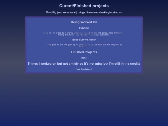 Captin/Projects screenshot