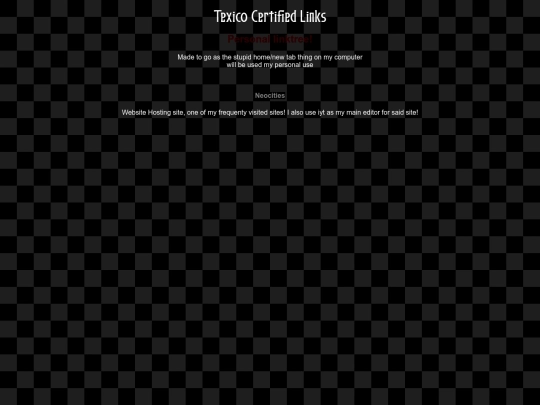 Captin/TexicoLinks screenshot