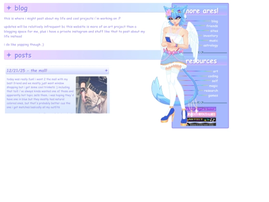 blog screenshot