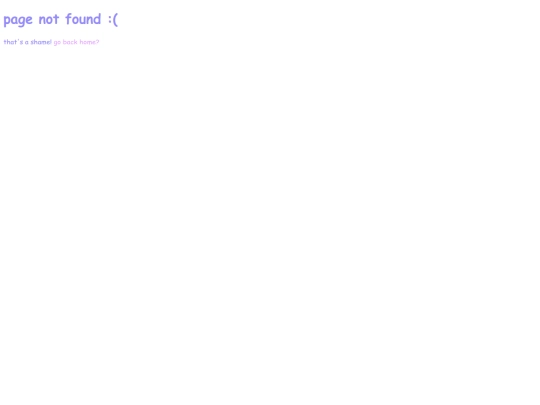 not_found screenshot