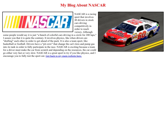 blogpost screenshot