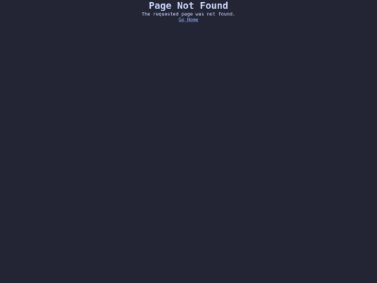 not_found screenshot