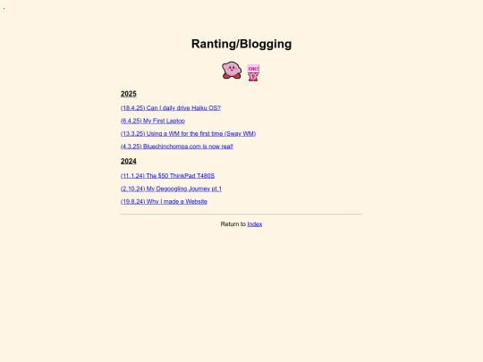 Rants screenshot