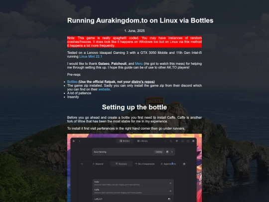 guides/ak.to-on-linux screenshot
