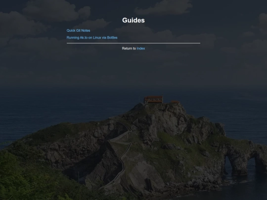 guides screenshot