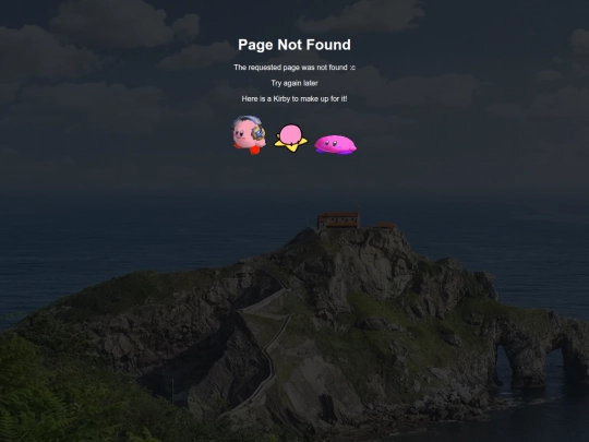 not_found screenshot