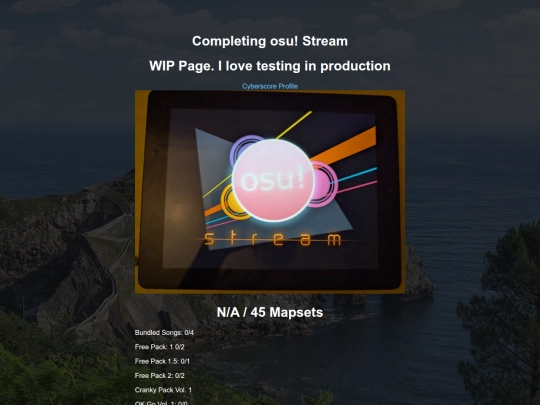 osu-stream screenshot