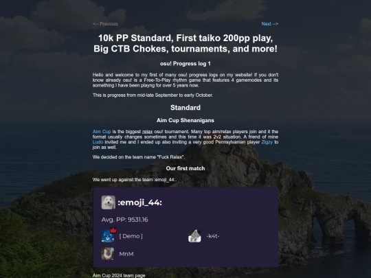 osu/logs/1 screenshot
