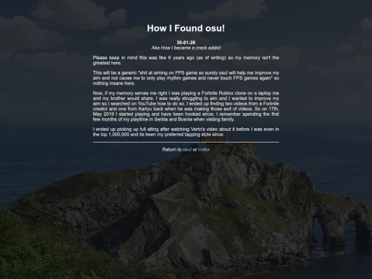 osu/misc/how-i-found-osu screenshot