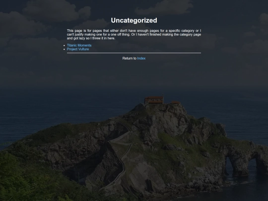 uncategorized screenshot