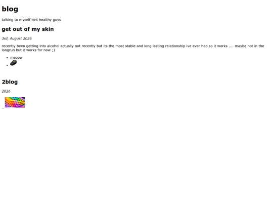 blog screenshot