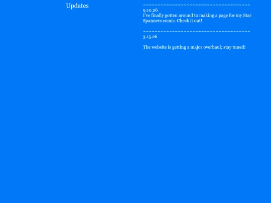 updates screenshot