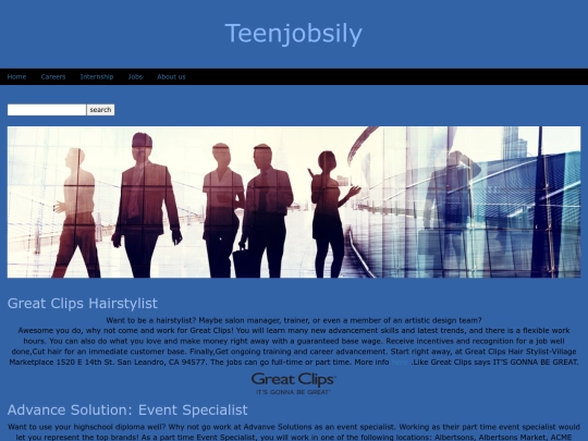 Careers screenshot