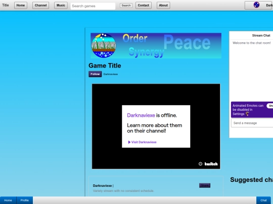 Channelpage_content_container/Channelpage screenshot