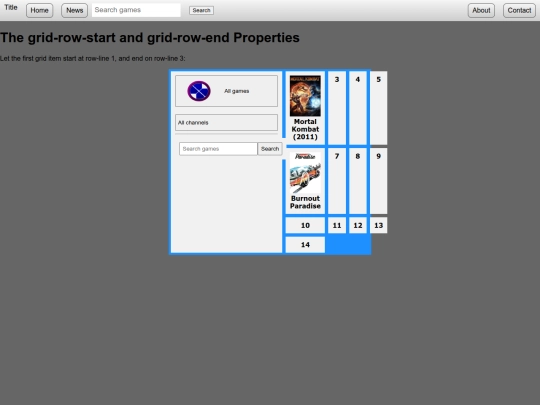 Navbarwithbuttons screenshot
