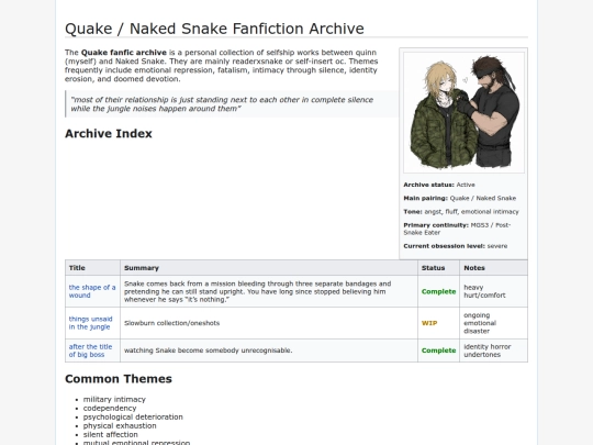 fanfiction screenshot