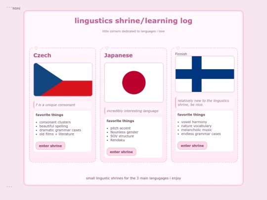 linguistics screenshot