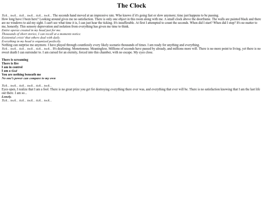 shorts/TheClock screenshot
