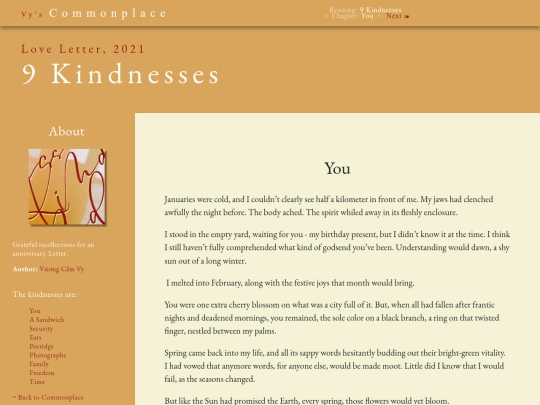 9Kindnesses/9Kindnesses_Main screenshot