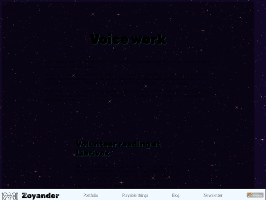 voice screenshot
