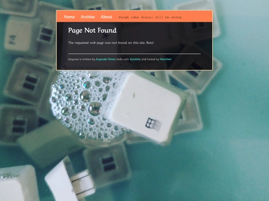 zonelets/not_found screenshot
