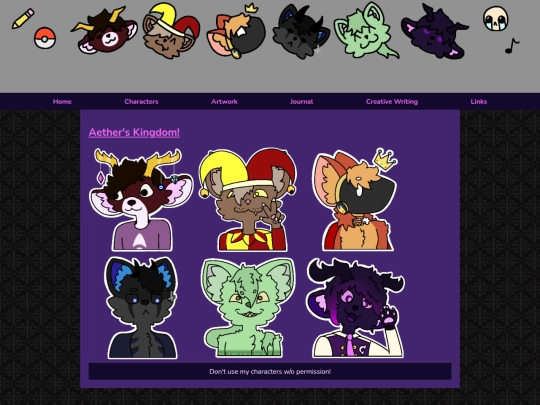 characters screenshot