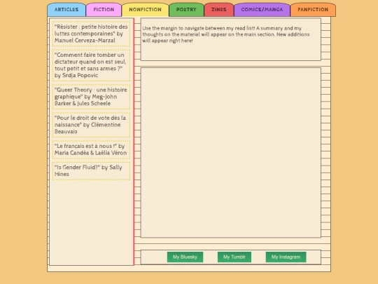 home/bookshelf/nonfiction screenshot