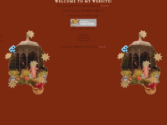 links screenshot