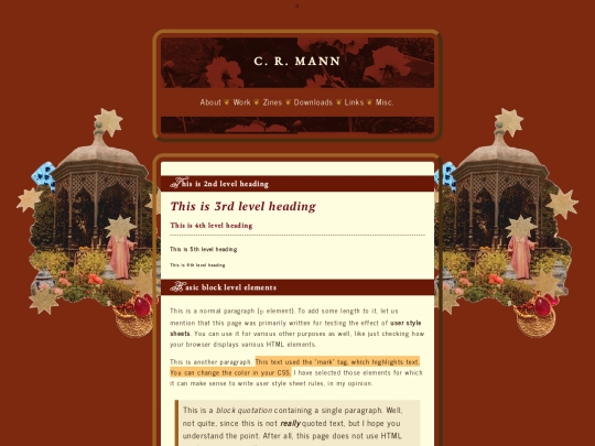 test screenshot