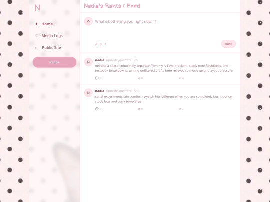 Rants screenshot