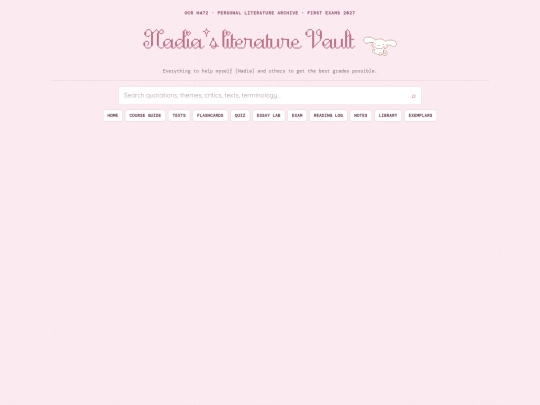 The_Literature_Vault screenshot