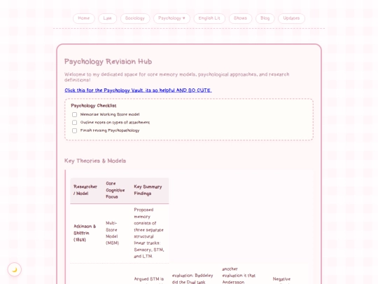 psychology screenshot