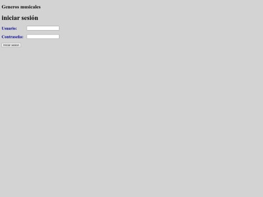 proyectoform screenshot