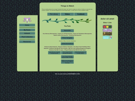 videos screenshot