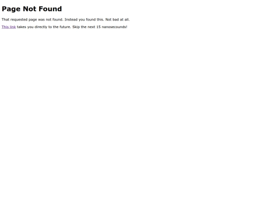 not_found screenshot