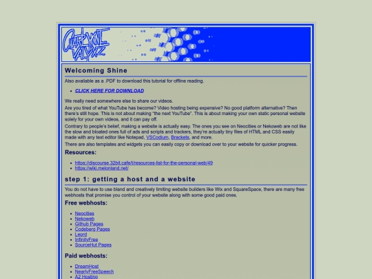 videosharing screenshot