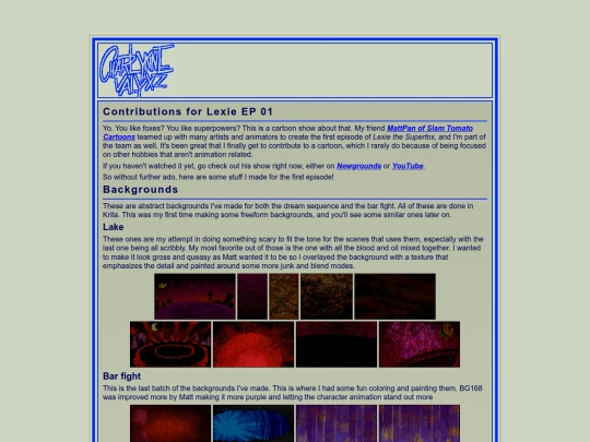 writing/lexie01 screenshot